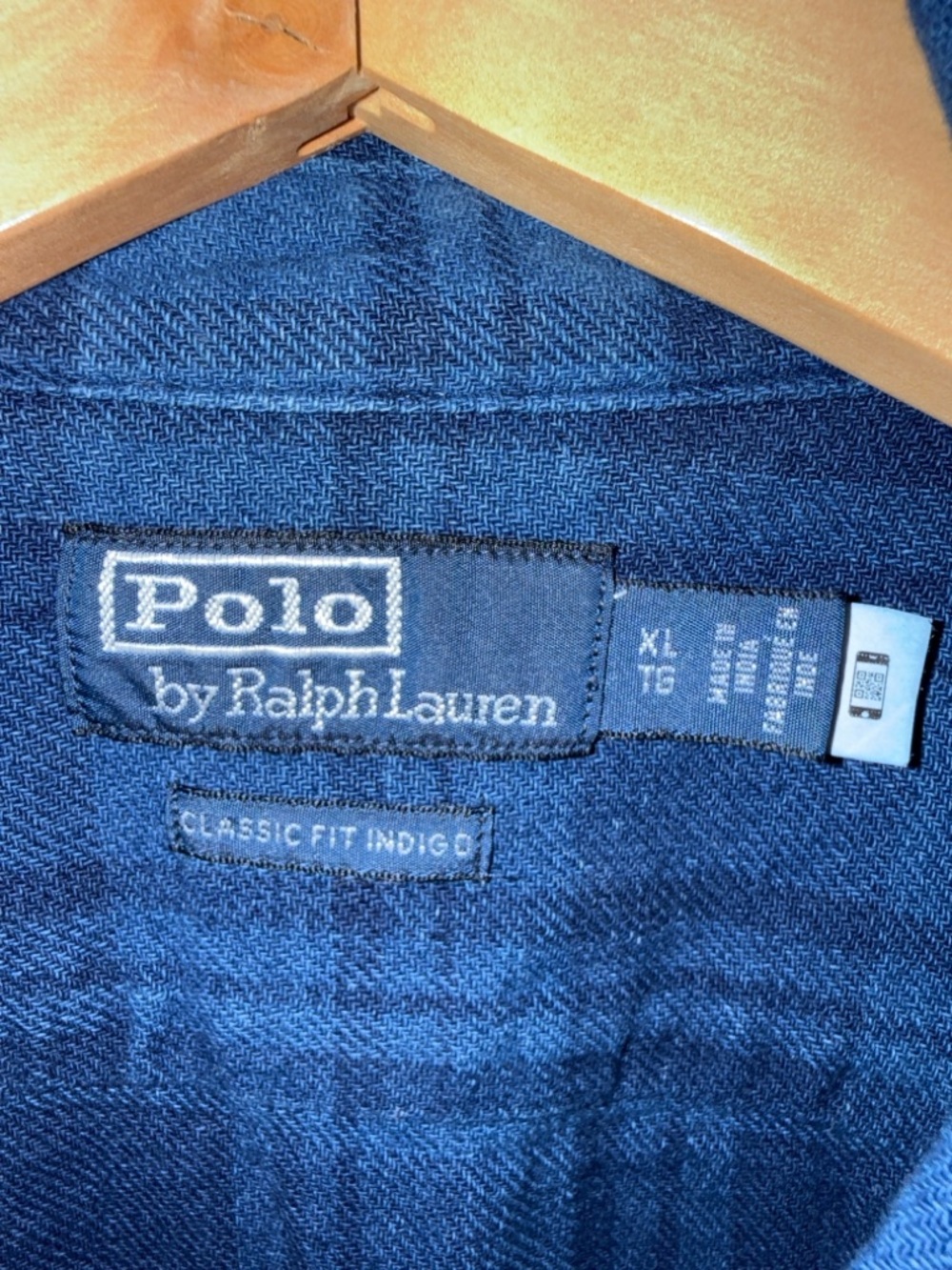 Ralph Lauren Polo Indigo Classic Fit Shirt - Picture 3 of 6